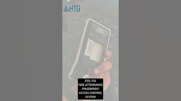 ESSL F22 TIME ATTENDANCE  FINGERPRINT & ACCESS CONTROL SYSTEM