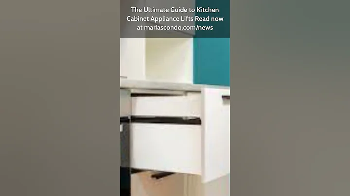The Ultimate Guide to Kitchen Cabinet Appliance Lifts Read now at mariascondo.com/news