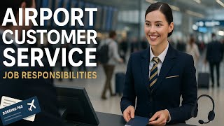 Full Airport Customer Service Job ✈️  | Customer Service job In Airport || Customer Service Job Interview Update