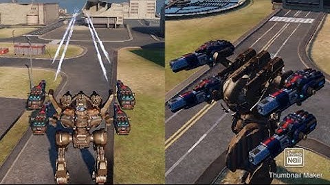 War Robots - New robot Typhon gameplay! War robots remastered test server