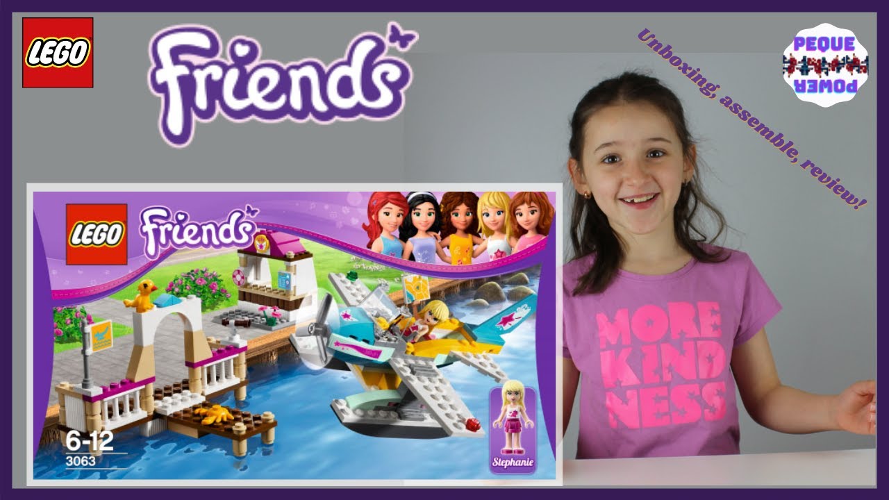 LEGO Friends Heartlake Flying Club. Unboxing, build, Review!  