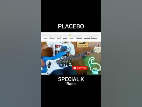 PLACEBO - SPECIAL K 🎸🎶 Bass "WATCH FULL COVER WITH TABS"!! #music #bass