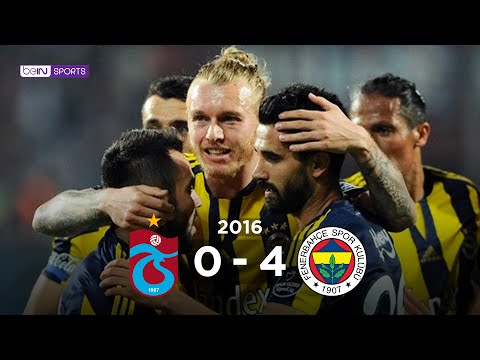 Trabzonspor 0 - 4 Fenerbahçe | Maç Özeti | 2015/16