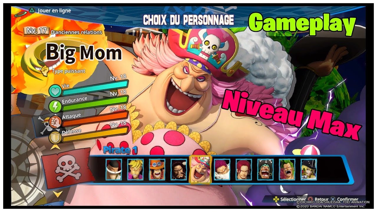 ONE PIECE: PIRATE WARRIORS 4 Big Mom niveau Max - YouTube