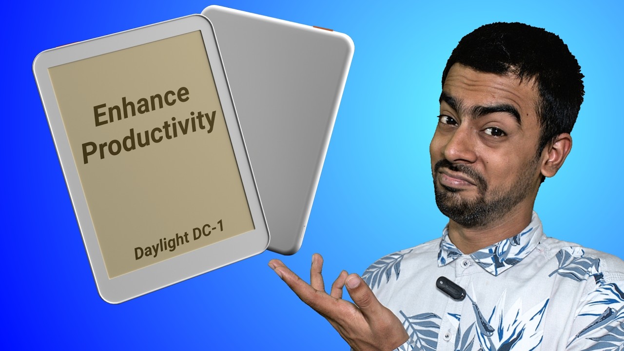A BETTER Paper-Like Tablet | Daylight DC-1