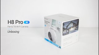 EZVIZ H8 Pro 3K Unboxing - Outdoor Pan & Tilt Wi-Fi Camera