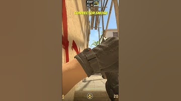 Connector Smoke From Ramp Mirage #shorts #cs2