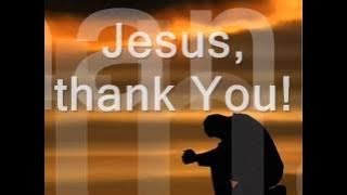 Jesus Thank You with lyrics
