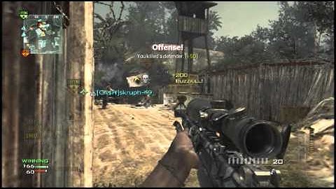 [MW3 QUICKSCOPING LIKE A BOSS