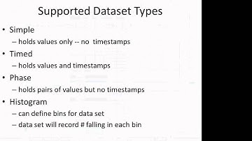 Outputting, Values, Expressions and Variables Nugget 18Introducting different types of dataset