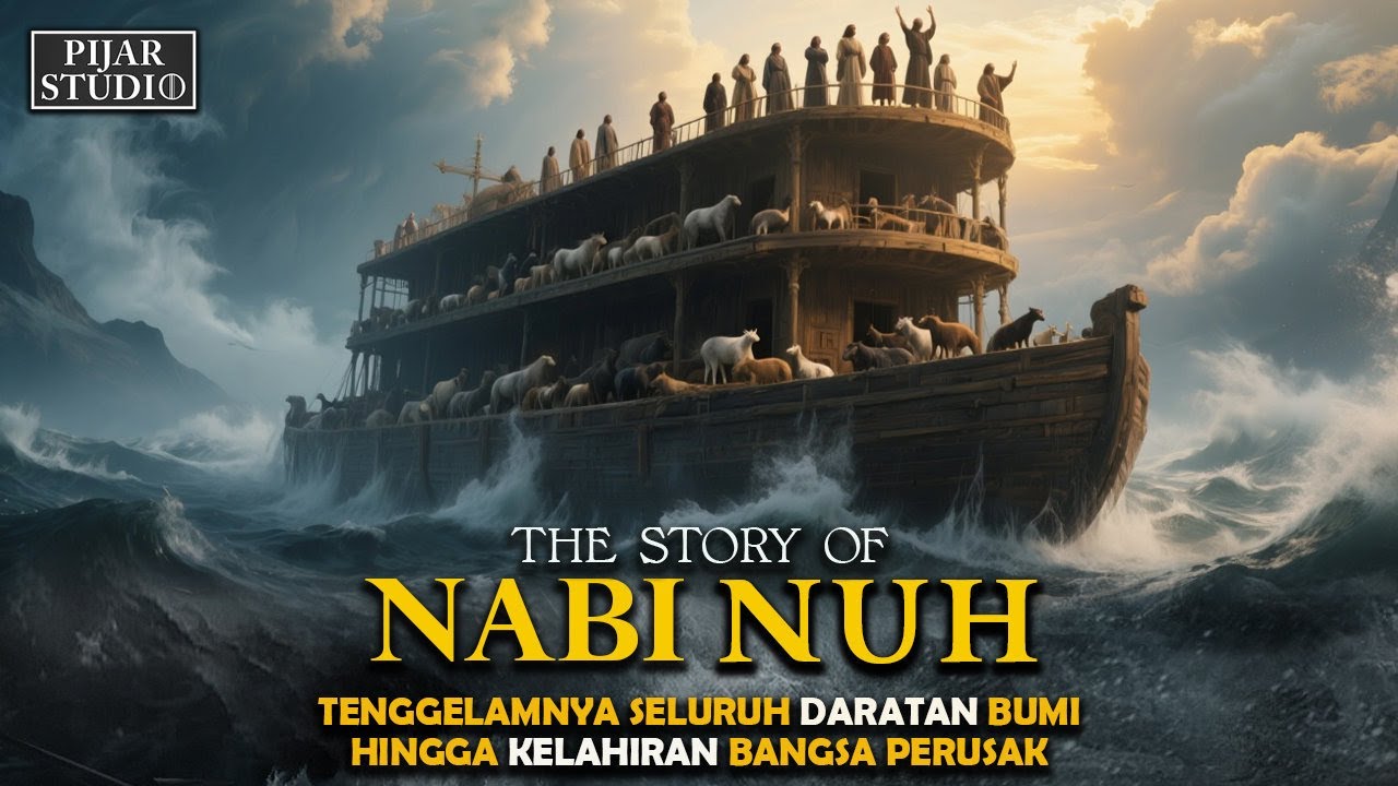 Kisah NABI NUH !! Tenggelamnya Daratan Bumi dan Kelahiran Makhluk Perusak Setelah Banjir Besar