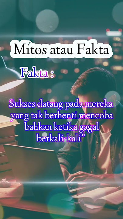 Success comes to those who don't stop trying, even when they fail many times