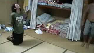 hilarious faceplant (failed drop of death)