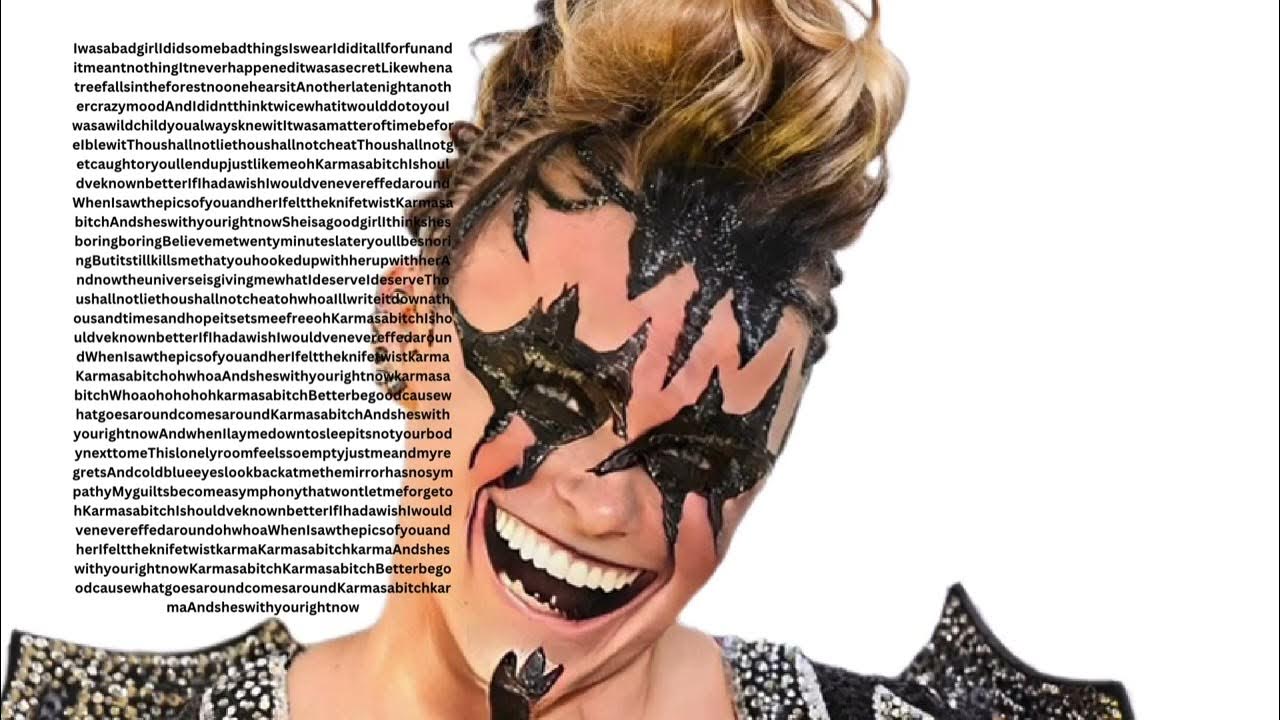 How to Pronounce the entire song Karma by JoJo Siwa in one long word