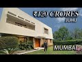 Modern bungalow on 1006 sq yard plot in juhu jvpd mumbai