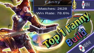 Mobile legends fanny insane gameplay in ranked build for from top 1
player thanks watching!and remember to like and subscribe!
--------------...
