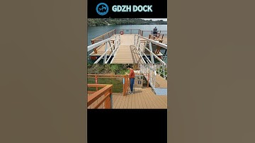 Come and visit your #floatingbridge  #boatdock  #floatingdock #zhonghang#facotry  #marina