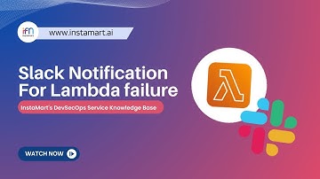 Automate Slack Notifications for Lambda Failures | Step-by-Step Tutorial #lambda #instamartai