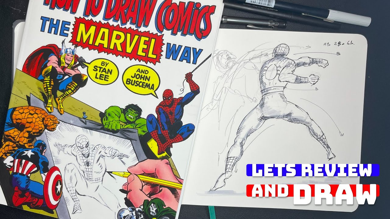 How to Draw Comics The Marvel Way DVD 付き HOW TO DRAW COMICS THE MARVEL WAY by STAN LEE & JOHN BUSCEMA