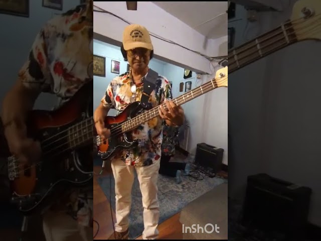 The Rock Legend u0026 Bass Maestro Shafin Ahmed vai playing with my New Toy#fender #precisionbass@souls class=