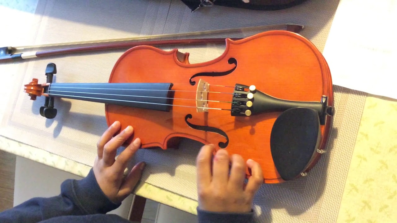 Violin - 1st Lesson - Introduction by Hariharan - YouTube