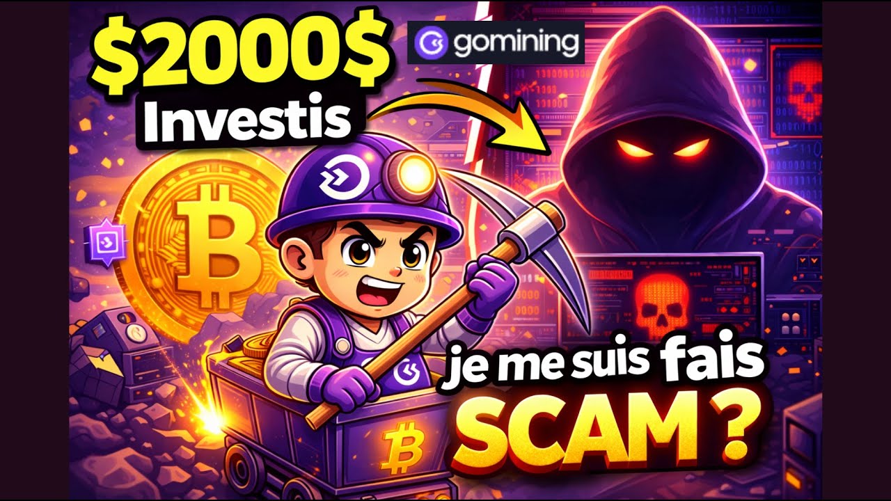 ⛏️ Miner du Bitcoin avec GoMining = SCAM ?