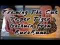 Framing The Cut Paper Tiger Goshuin from KuroKumo