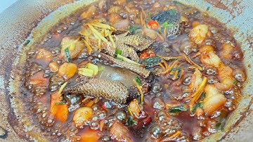 Mắm chưng ba rọi, vét sạch nồi cơm