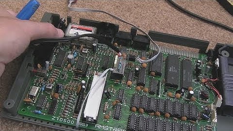 Sinclair ZX Spectrum +2 Stereo Audio Mod
