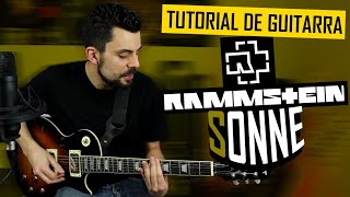 Cómo tocar SONNE RAMMSTEIN Guitarra Tutorial + Tablatura | Marcos García