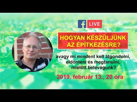 Videó: Az építkezés Megnyilvánulása