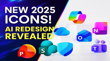 Nieuwe iconen van Microsoft Office 2025 onthuld 2025