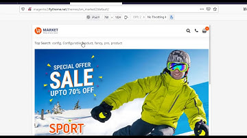 Market Magento Theme updated Magento 2.3.5 and New Mobile Layout Design