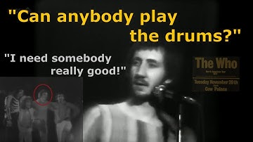 Can Anybody Play the Drums? (The Who - Cow Palace 1973)