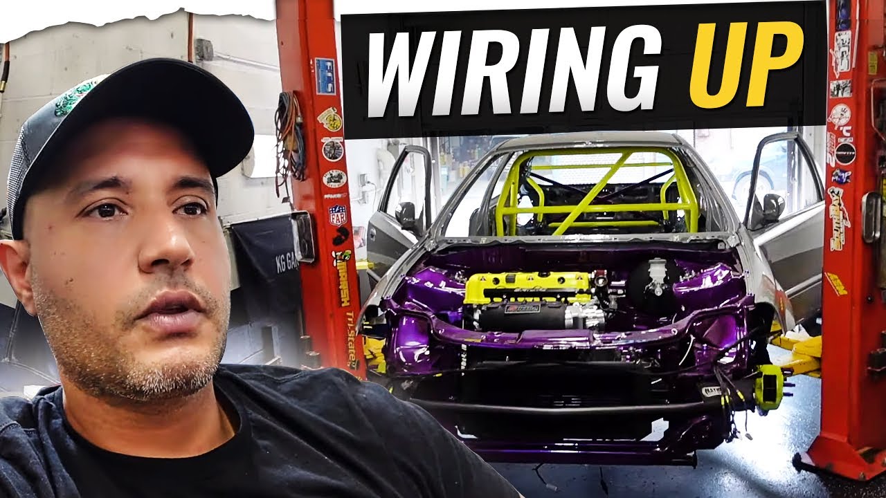 Ek Chassis/code This Car Almost KILLED Me 😣 (Wiring Up The Ek Chassis) - YouTube