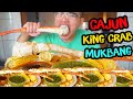 How to cook CAJUN KING CRAB *MUKBANG