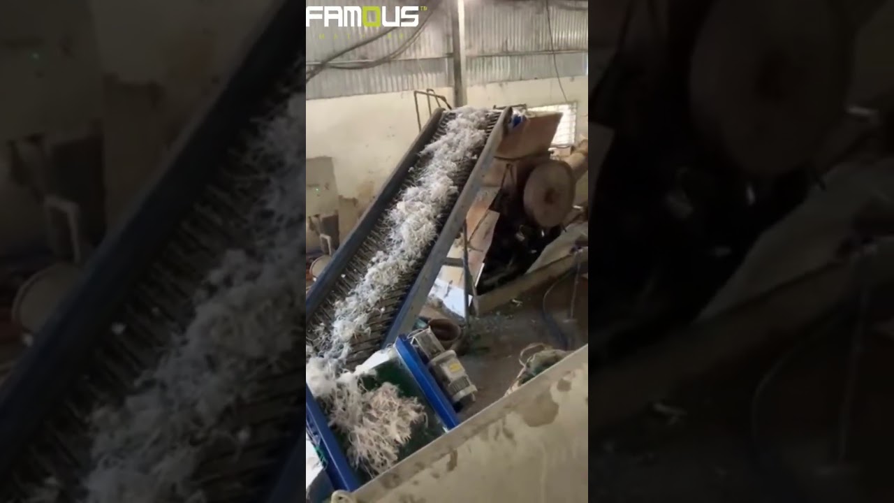 Pp raffia scrap shredder crusher machine 