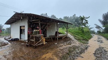 Hidup di desa, Menginap di kampung saat musim hujan