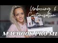 UNBOXING &amp; CUSTOMIZING MY NEW MACBOOK PRO M1 13&quot; | Tips &amp; Tricks to Customize your MacBook!