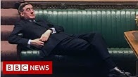 Jacob Rees-Mogg told to sit up man! - BBC News