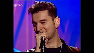 Depeche Mode -Personal Jesus live at Kultnacht ZDF German TV 1989 4K