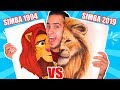 LA DIFERENCIA DE DIBUJAR A SIMBA 1994 VS SIMBA 2019 | COLOREADO PLANO VS REALISTA | HaroldArtist