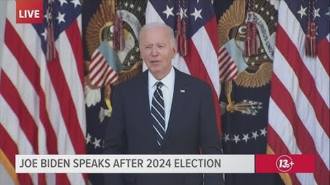 Joe Biden addresses Trump victory, says there will be a peaceful transfer of power