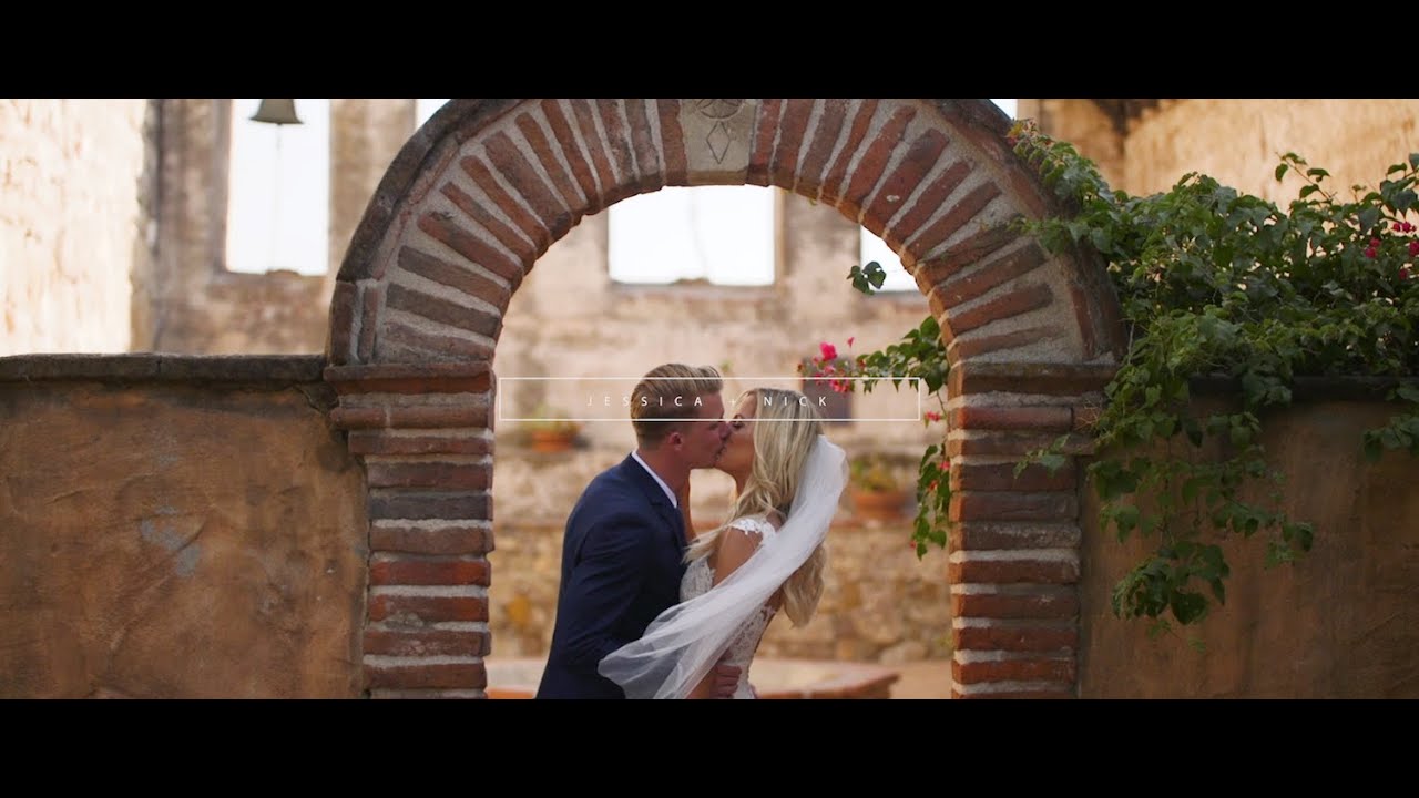 Franciscan Gardens San Juan Capistrano Wedding Video Jessica