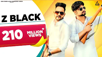 Z BLACK (Official Video) | MD | KD DESIROCK | Divya Jangid | Ameet Choudhary | Haryanvi Song