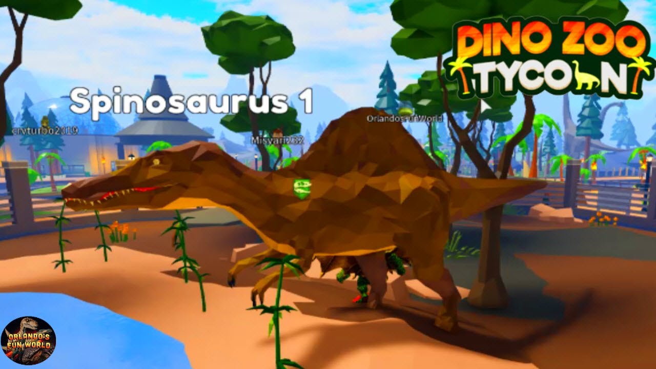 CONSEGUI CRIAR UM ZOOLÓGICO DE DINOSSAUROS NO ROBLOX!! (Dinosaur Zoo Tycoon🦕)  