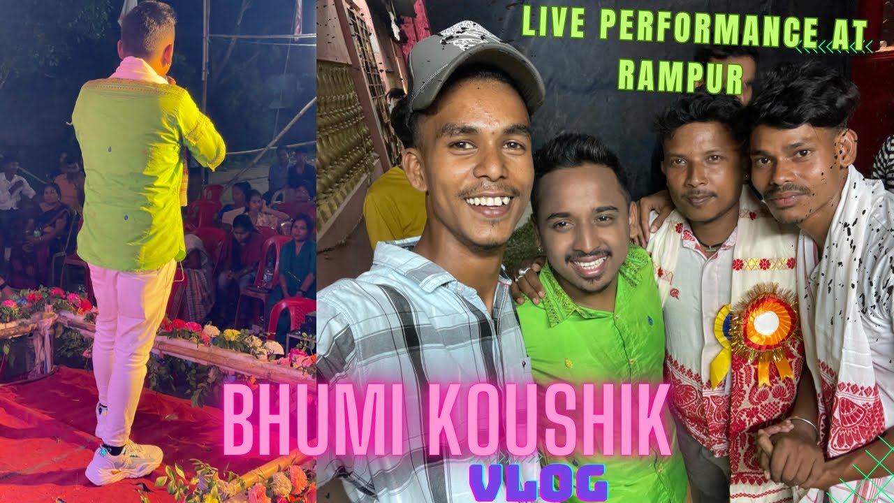 Performance At Rampur Khidipukhuri SingerBhumi Koushik assam singer