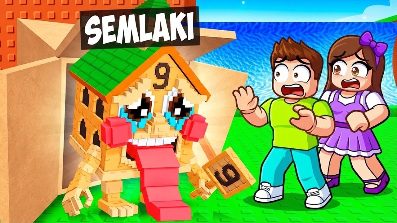 Ich habe mich als obdachloses Baby Brainrot in „Escape Tsunami for Brainrot“ ausgegeben...