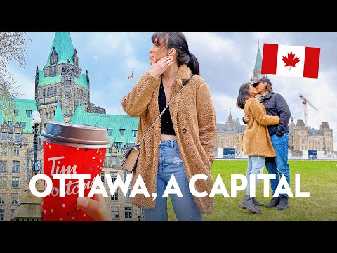 Rolê na CAPITAL do CANADÁ com o boy canadense! 😅 Hotel, museus, restaurantes... // EP11 (2023) 🇨🇦