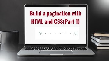 Build a pagination with HTML and CSS (Part 1)
